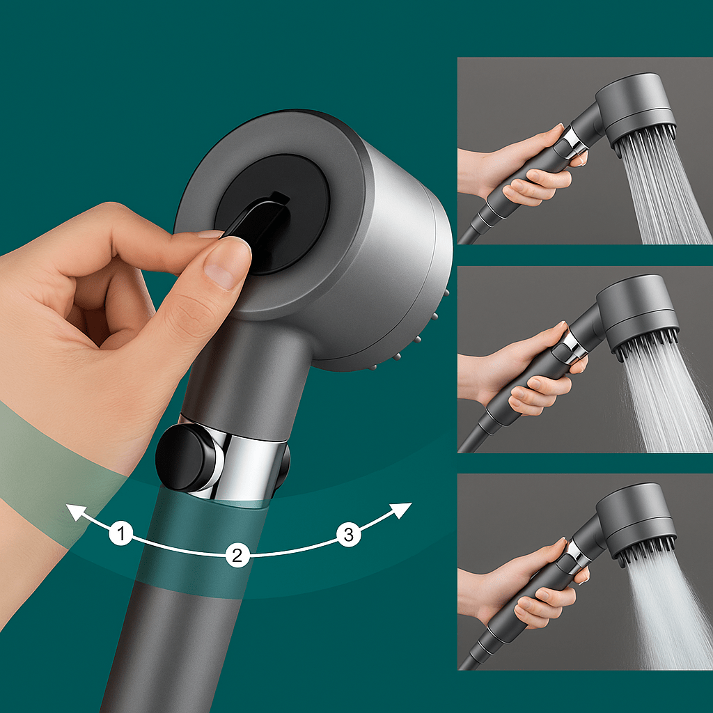 Cabezal de Ducha Masajeador - Pets & Drive