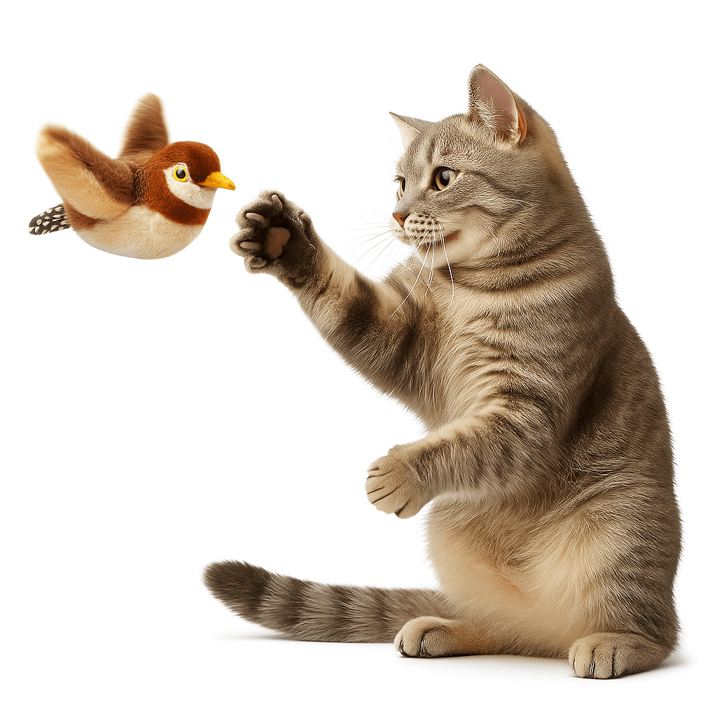 Juguete interactivo Gato - Pájaro volador - Pets & Drive
