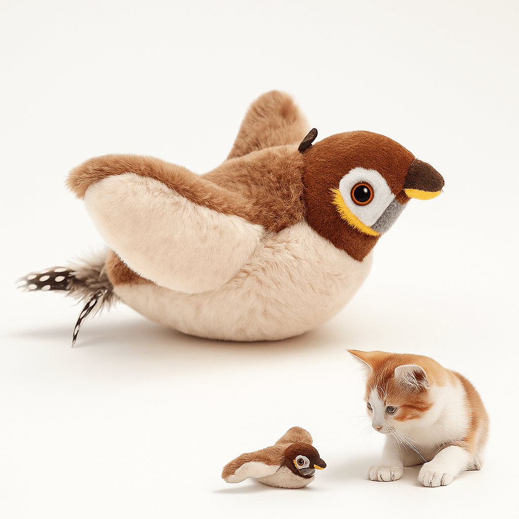 Juguete interactivo Gato - Pájaro volador - Pets & Drive