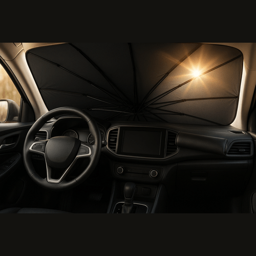 Parasol Retráctil Plegable - Pets & Drive