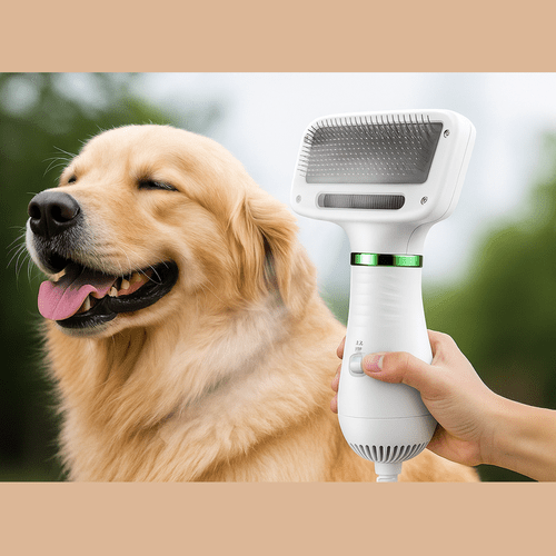Secador Peine para Mascotas 2 en 1 - Pets & Drive