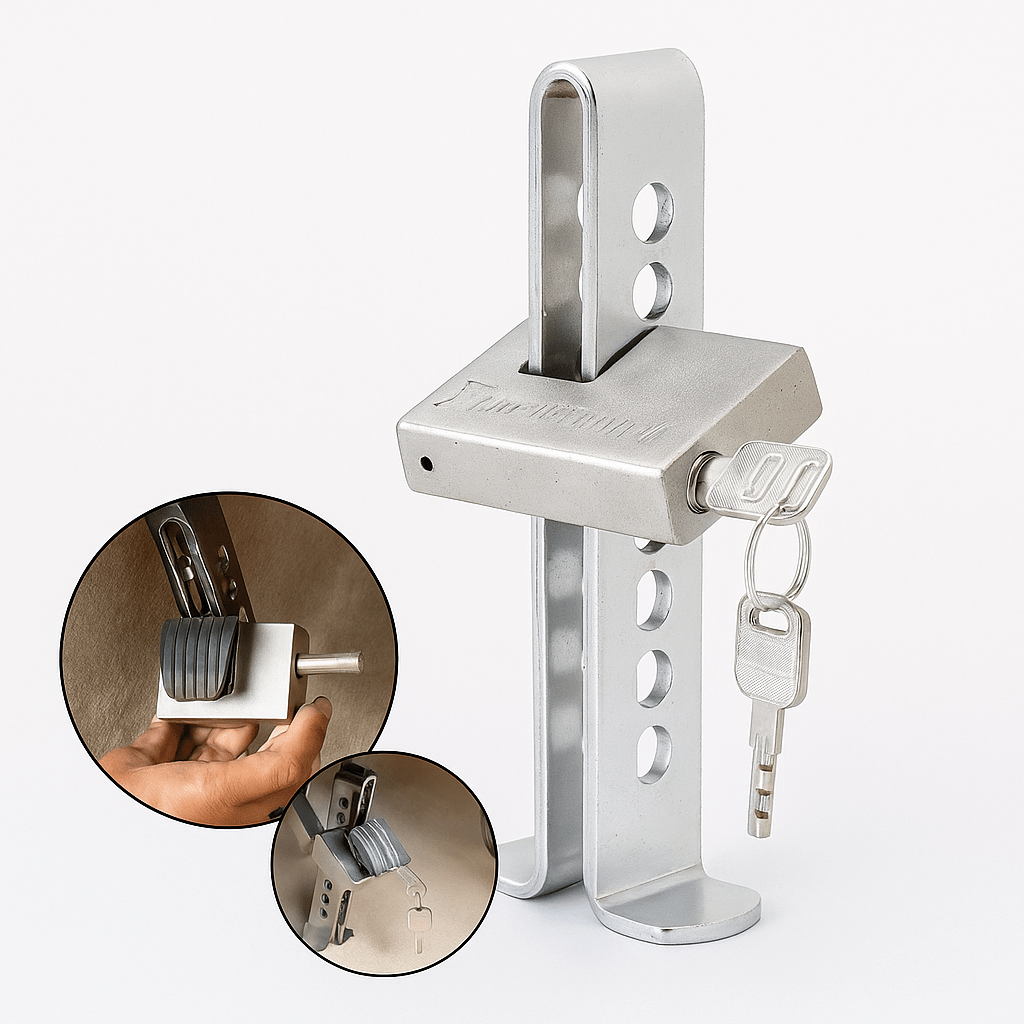 Traba Pedal Antirrobo para Vehículos - Pets & Drive